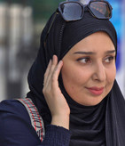 شال کشی (کویتی)نگین دار مشکی