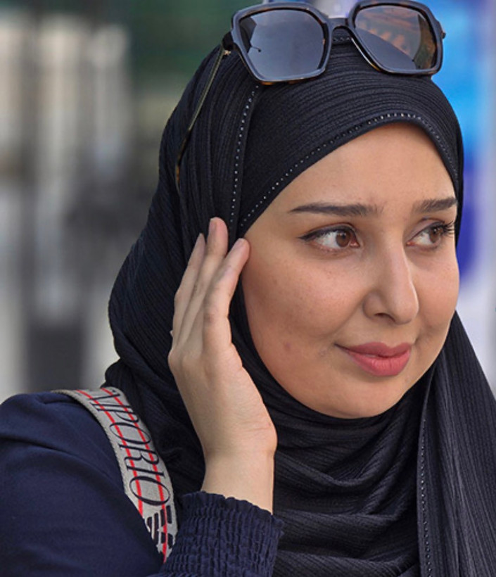 شال کشی (کویتی)نگین دار مشکی